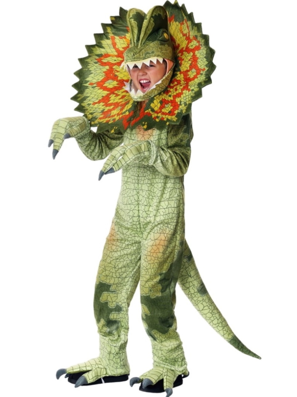 🦖 adult/ teen Dilophosaurus Dinosaur Costume 🦖